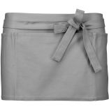 TABLIER COTON COURT Light Grey