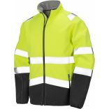 VESTE SOFTSHELL Fluorescent Yellow / Black - S