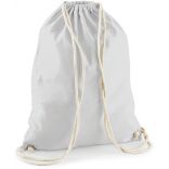 Gymsac en coton Light Grey