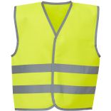 Gilet avec bordures et bandes réfléchissantes Hi Vis Yellow - 4/6