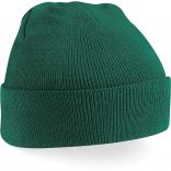 Bonnet original à revers B45 - Bottle Green-One Size