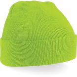 Bonnet original à revers B45 - Lime Green-One Size