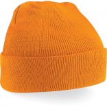 Bonnet original à revers B45 - Orange-One Size