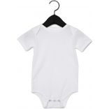 Body manches courtes bébé - White