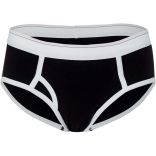 Boxer femme BE304 - Black / White