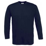 T-shirt homme manches longues exact 190 LSL CG191 - Navy