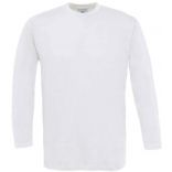 T-shirt homme manches longues exact 190 LSL CG191 - White