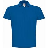 Polo homme manches courtes ID.001 PUI10 - Royal Blue