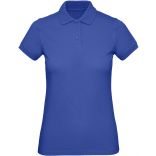 Polo femme bio Inspire PW440 - Cobalt Blue