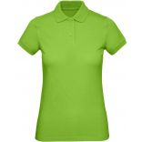 Polo femme bio Inspire PW440 - Orchid Green