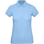 Polo femme bio Inspire PW440 - Sky Blue