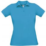 Polo femme manches courtes Safran Pure PW455 - Atoll