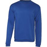 Sweatshirt col rond ID.202 WUI23 - Royal Blue recto