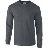 T-shirt homme manches longues Ultra Cotton™ 2400 - Dark Heather