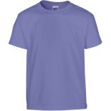 T-shirt enfant manches courtes heavy 5000B - Violet