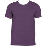 T-shirt homme col rond softstyle 6400 - Heather Aubergine