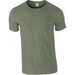 T-shirt homme col rond softstyle 6400 - Heather Military Green