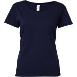 T-shirt femme Softstyle® Deep Scoop 64550L - Navy