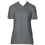 Polo homme Softstyle double piqué GI64800 - Charcoal