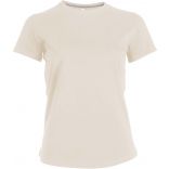 T-shirt femme manches courtes col rond K380 - Light Sand