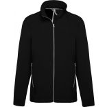 Veste softshell homme 2 couches K424 - Black