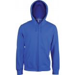 Sweat-shirt capuche zippé K454 - Light Royal Blue