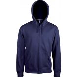 Sweat-shirt capuche zippé K454 - Navy