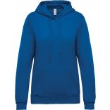 Sweat-shirt femme à capuche K473 - Light Royal Blue