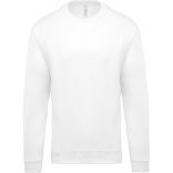 Sweat-shirt unisexe col rond K474 - White