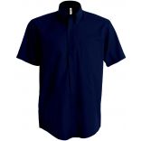 Chemise manches courtes enfant popeline K521 - Navy