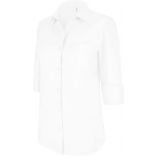 Chemise manches 3/4 femme K558 - White