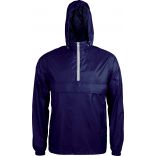 Coupe vent 1/4 zip K602 - Navy / White