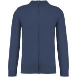 Cardigan premium zippé K984 - Navy Heather