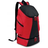 Sac à dos sport KI0102 - Red / Black - 30 x 50 x 21 cm