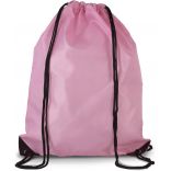 Sac à dos avec cordelettes KI0104 - Dark Pink - 44 x 34 cm