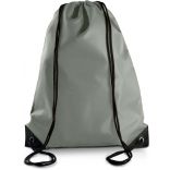 Sac à dos avec cordelettes KI0104 - Light Grey - 44 x 34 cm