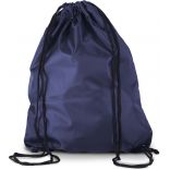 Sac à dos avec cordelettes KI0104 - PATRIOT BLUE - 44 x 34 cm