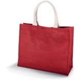 Sac de plage en jute KI0219 - Wine-One Size