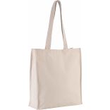 Sac cabas avec soufflet KI0251 - Natural