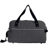 Sac de voyage en coton canvas KI636 - Washed Dark Grey