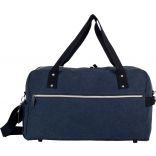 Sac de voyage en coton canvas KI636 - Washed Navy