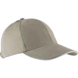 Casquette 6 panneaux Orlando KP011 - Beige / White