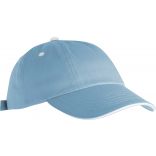 Casquette 6 panneaux Top - Sky Blue / White