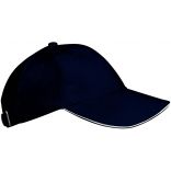 Casquette 6 panneaux Orlando Kids KP042 - Navy / White