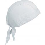 Bandana chapeau unisexe KP044 - White