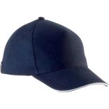 Casquette enfant avec sandwich contrasté KP148 - Navy / White