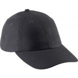 Casquette 6 panneaux profil bas KP154 - Dark Grey