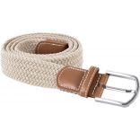 Ceinture tressée élastiquée KP805 - Ecru