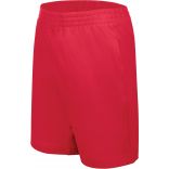 Short enfant jersey sport PA153 - Red