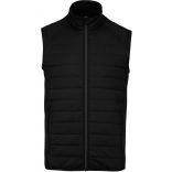 Veste sport sans manches bi-matière PA235 - Black / Black